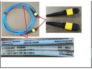 P12899-001NL HPE COMPATIBLE SPS-Cable 24 Fiber MPO SM 3m