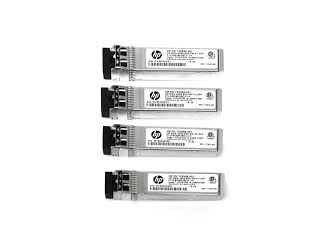HPE 8Gb SW SFP+ 4-pack netwerk transceiver module Vezel-optiek 8000 Mbit/s SFP+