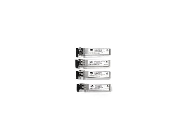 HPE 8Gb SW SFP+ 4-pack network transceiver module Fiber optic 8000 Mbit/s SFP+
