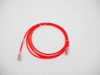 HPE Ethernet RJ-45 cable assembly CAT 6A, 10GBE, shielded, 10ft long (3.04m) color red