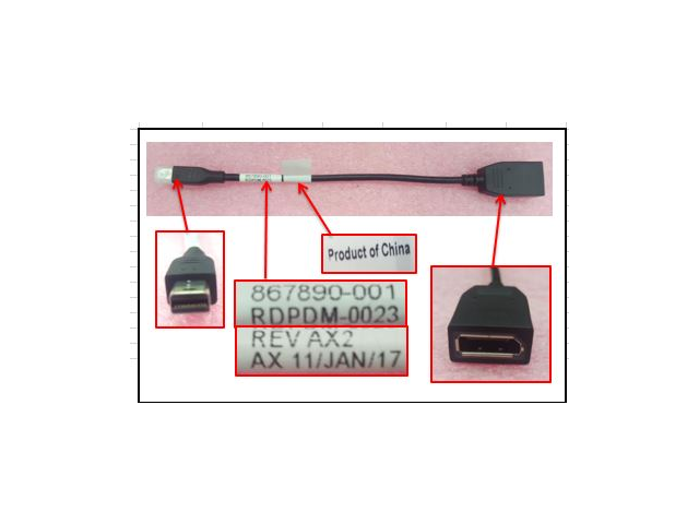 868390-001 HPE SPS-m710x to EL1000 CBL Kit