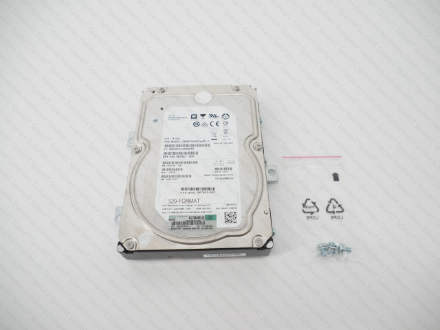 HPE SPS-DRV 6TB SAS 12G 7.2K NL 520FMT HDD - 3PAR SS10000