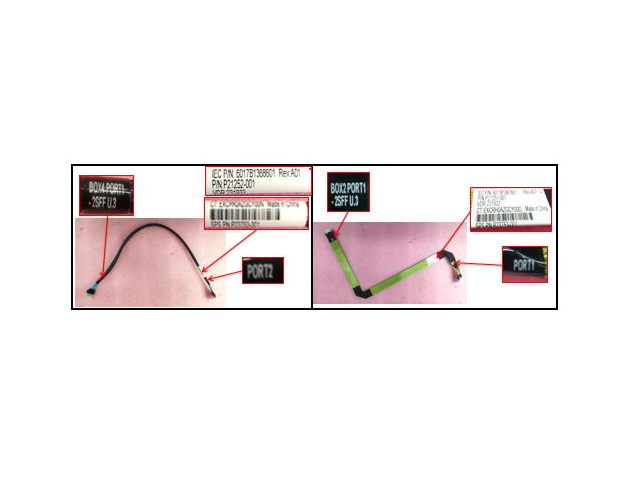 P23753-001 HPE SPS-Cable, 2SFF U.3 to SA