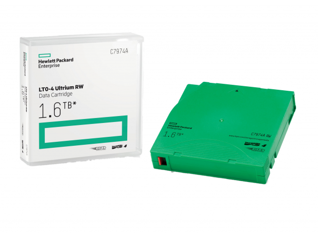 HPE LTO4 Ultrium 1.6TB Read/Write Data Cartridge Blank data tape 800 GB LTO 1.26 cm