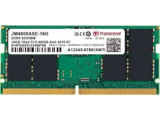 TRanscend 16GB DDR5-4800 PC5-38400 262P SODIMM