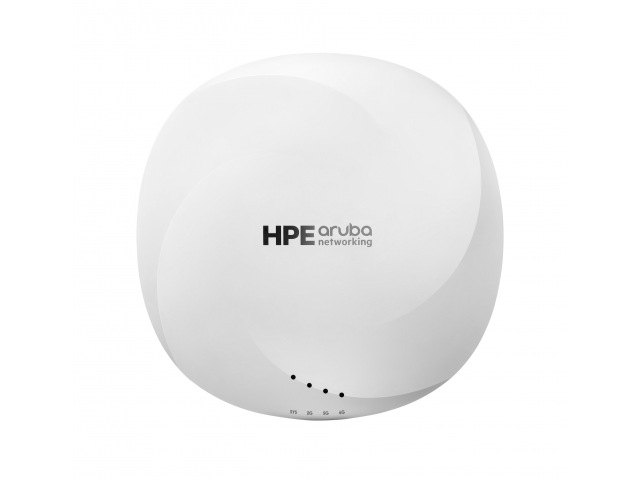 HPE Aruba Networking AP-635 (RW) Tri Radio 2x2 802.11ax Wi-Fi 6E Internal Antennas Campus AP