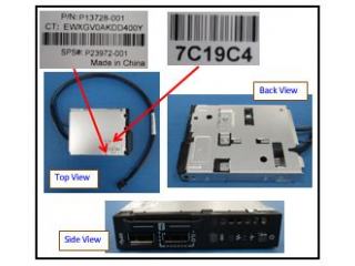 P23972-001 HPE DL380/G10DL360G10 FRONT I/O MODULE