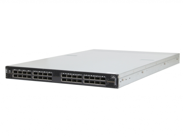 HPE SN2700M 100GbE 32QSFP28 P2C DC