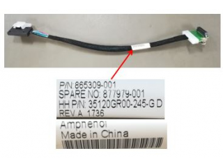 877979-001 HPE SATA Cable - Controller to Backplane - BL460c G10 SFF
