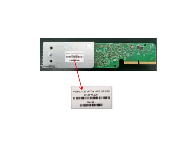P10778-001 HPE SFP+ Riser Card for V2 chassis