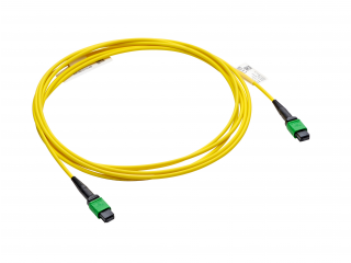 HPE InfiniBand NDR/Ethernet 8 Fiber MPO to 8 Fiber MPO Single-mode 5m Cable InfiniBand en Glasvezelkabel Geel