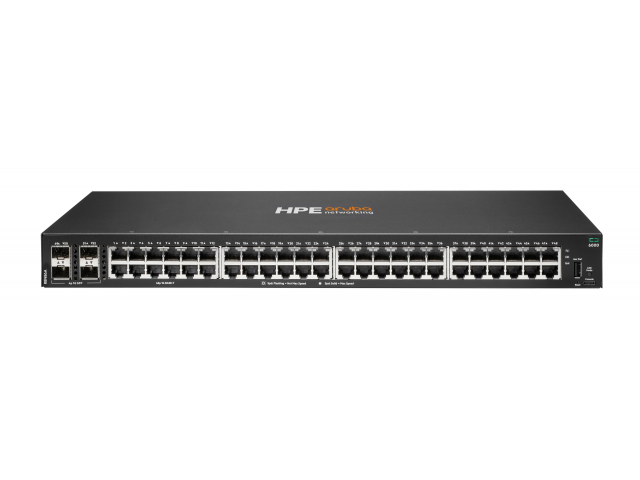 HPE Aruba Networking CX 6000 48G 4SFP Switch Managed L3 Gigabit Ethernet (10/100/1000) 1U