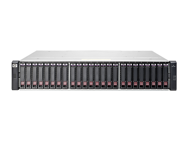 HPE MSA2040 Energy Star SAS Dual Controller SFF Disk array Rack (2U)