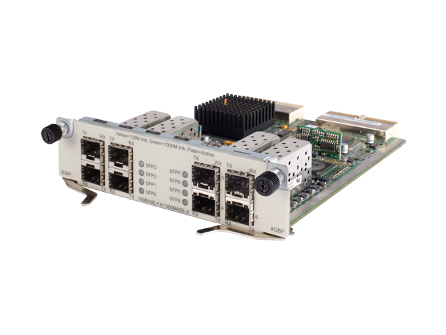 JC174A HPE FLEXNETWORK 6600 8-PORT GBE SFP HIM ROUTER MODULE