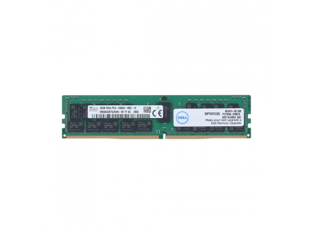 SNPTN78YC DELL 32GB (1*32GB) 2RX4 PC4-21300V-R DDR4-2666MHZ RDIMM