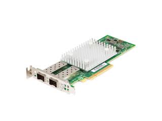 415DX-LP DELL QLOGIC QL41262 25/10GB SFP+ DP PCIE ADAPTER, with a Low Profile Bracket