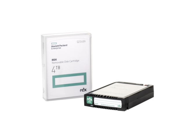 HPE RDX 4TB Removable Disk Cartridge RDX-cartridge