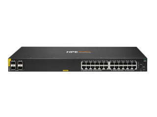 R8N87A HPE Aruba Networking CX 6000 24G Class4 PoE 4SFP 370W Switch