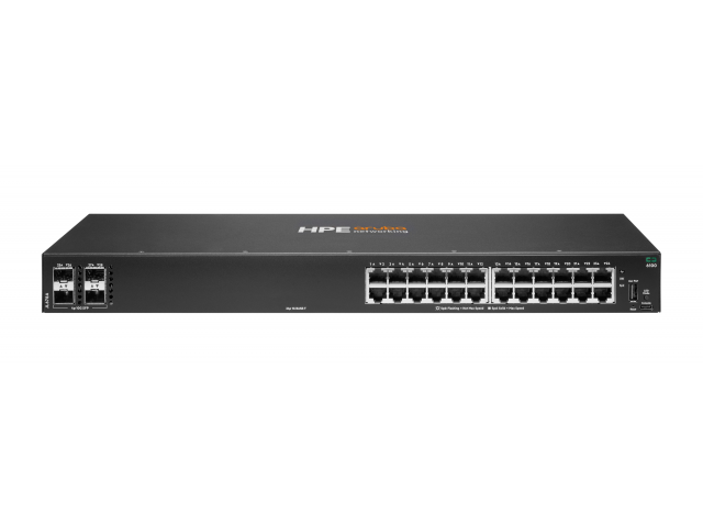 HPE Aruba Networking CX 6100 24G 4SFP+ Switch