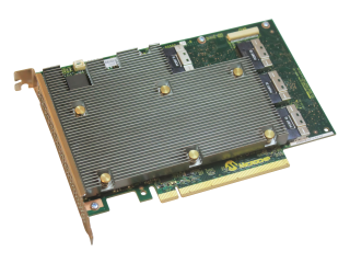 HPE Microchip SmartRAID SR932i-p x32 Lanes 8GB Wide Cache NVMe/SAS 24G Controller for HPE Gen10 Plus