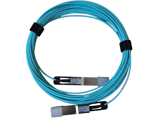 P08300-001 HPE SPS-CBL, InfiniBand HDR/Ethernet 200Gb QSFP56 to QSFP56 10m Active Optical Cable (P06153-B23)