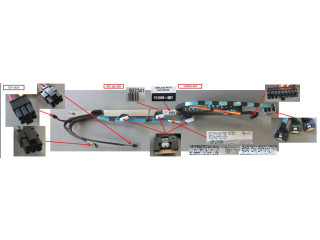 P57829-001 HPE SPS-CBL,BOX1/3,SFF STR X4 SEC/PRI STR X4