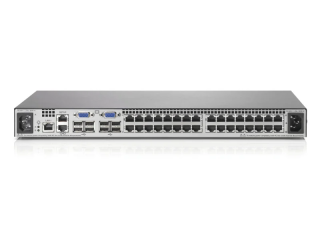 HPE AF619A KVM switch Rack mounting Black