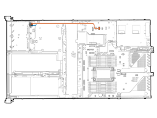 P62654-001 HPE SPS-CA, PWR,Y, U2/U3 to MLB,1UMPH 2in1