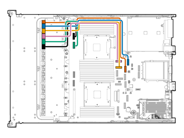 P61319-001 HPE SPS-CA,12 E.3S x4NVMe UBM5 E3C Box1/5-6