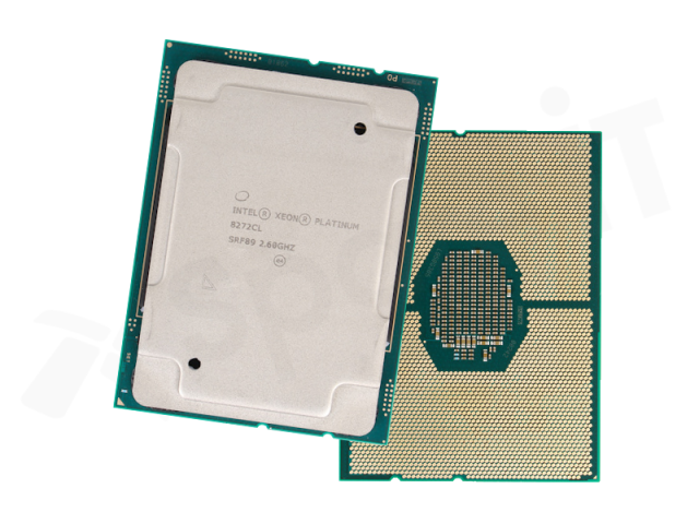 SRF89 Intel Xeon Platinum 8272CL (2.60GHz 26-core) 195W LGA-3647