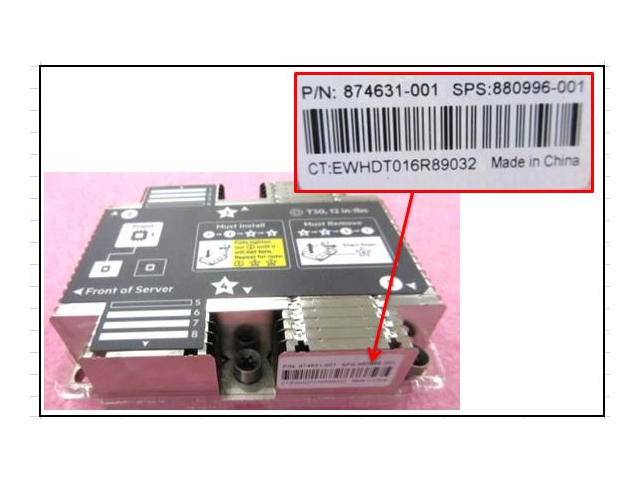 880996-001 SPS-HS,Heatsink CPU Front 26F, Apollo 4510 G10