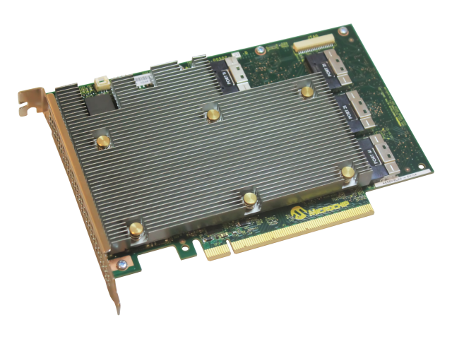 HPE Microchip SmartRAID SR932i-p x32 Lanes 8GB Wide Cache NVMe/SAS 24G Controller for HPE Gen10 Plus
