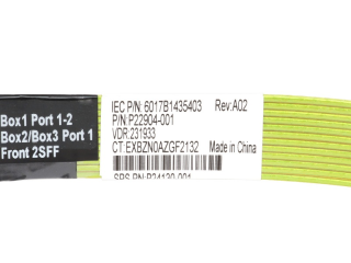 HPE PCIe NVMe 74pin Direct Connect Ribbon Cable for HPE DL300 G10P