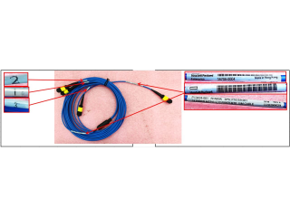 P16159-001 HPE SPS-Cbl 24 Fbr MPO/3x12 Fbr MPO 15m