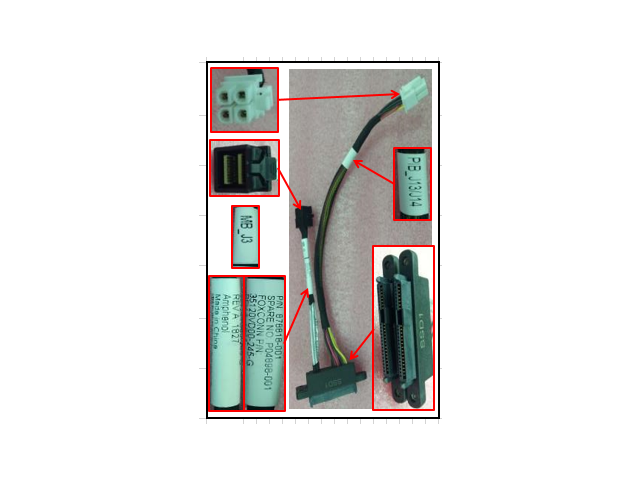P04898-001 HPE SPS-Cable,SSD pwr/sig MB to Sata/Drive