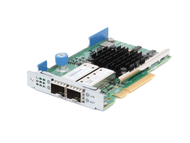 P08440-B21 HPE Ethernet 10Gb 2-port 537FLR-SFP+ BCM57414 Adapter voor HPE G10