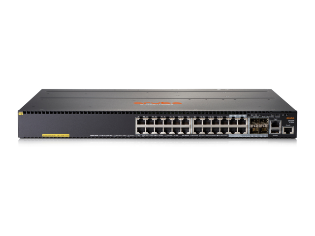 HPE Aruba Networking Aruba 2930M 24G PoE+ 1-slot Managed L3 Gigabit Ethernet (10/100/1000) Power over Ethernet (PoE) 1U Grijs