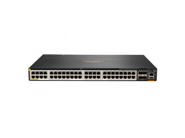 HPE Aruba Networking CX 6300M 48‑port Smart Rate 1/2.5/5GbE Class 6 PoE & 4‑port SFP56 Managed L3 Power over Ethernet (PoE) 1U G