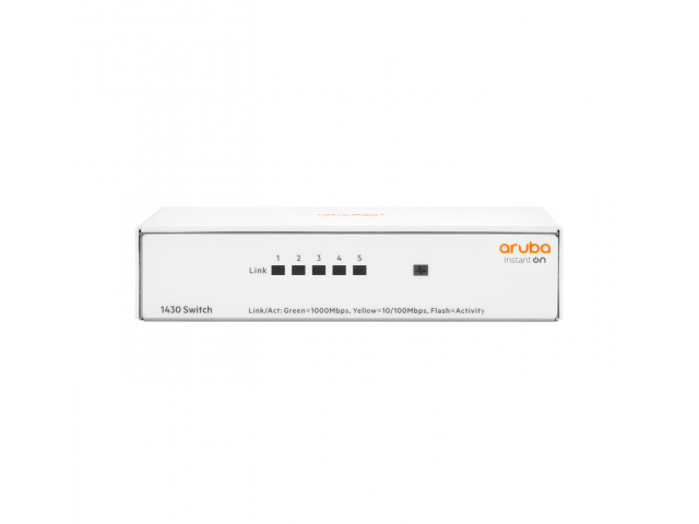 HPE Aruba Networking Aruba Instant On 1430 5G Unmanaged L2 Gigabit Ethernet (10/100/1000) Wit
