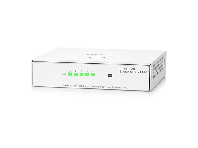 HPE Aruba Networking Aruba Instant On 1430 5G Unmanaged L2 Gigabit Ethernet (10/100/1000) Wit
