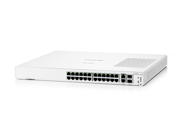 HPE Aruba Networking Aruba Instant On 1960 24G 2XGT 2SFP+ Managed L2+ Gigabit Ethernet (10/100/1000) 1U Wit