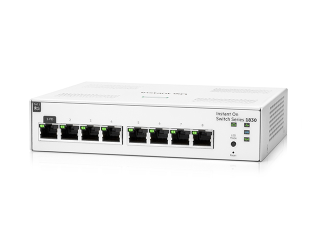 HPE Aruba Networking Aruba Instant On 1830 8G Managed L2 Gigabit Ethernet (10/100/1000)