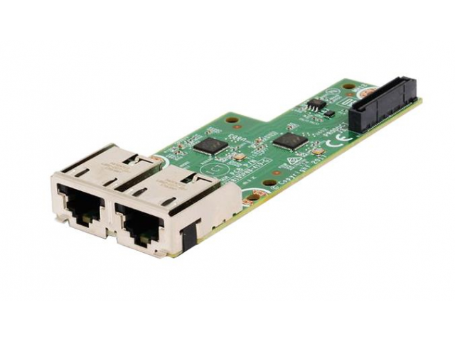 HPE Ethernet 1Gb 2-port 368FLR-T (flexible LOM rack) media module adapter Internal 1000 Mbit/s