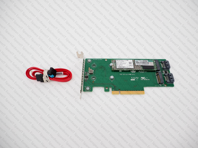 P35567-B21LP HPE 340GB M.2 SSD enable kit w CBL. With Low profile bracket
